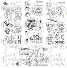 Load image into Gallery viewer, Digital Stamp - Halloween 2023 clear stamp sets: digital edition
