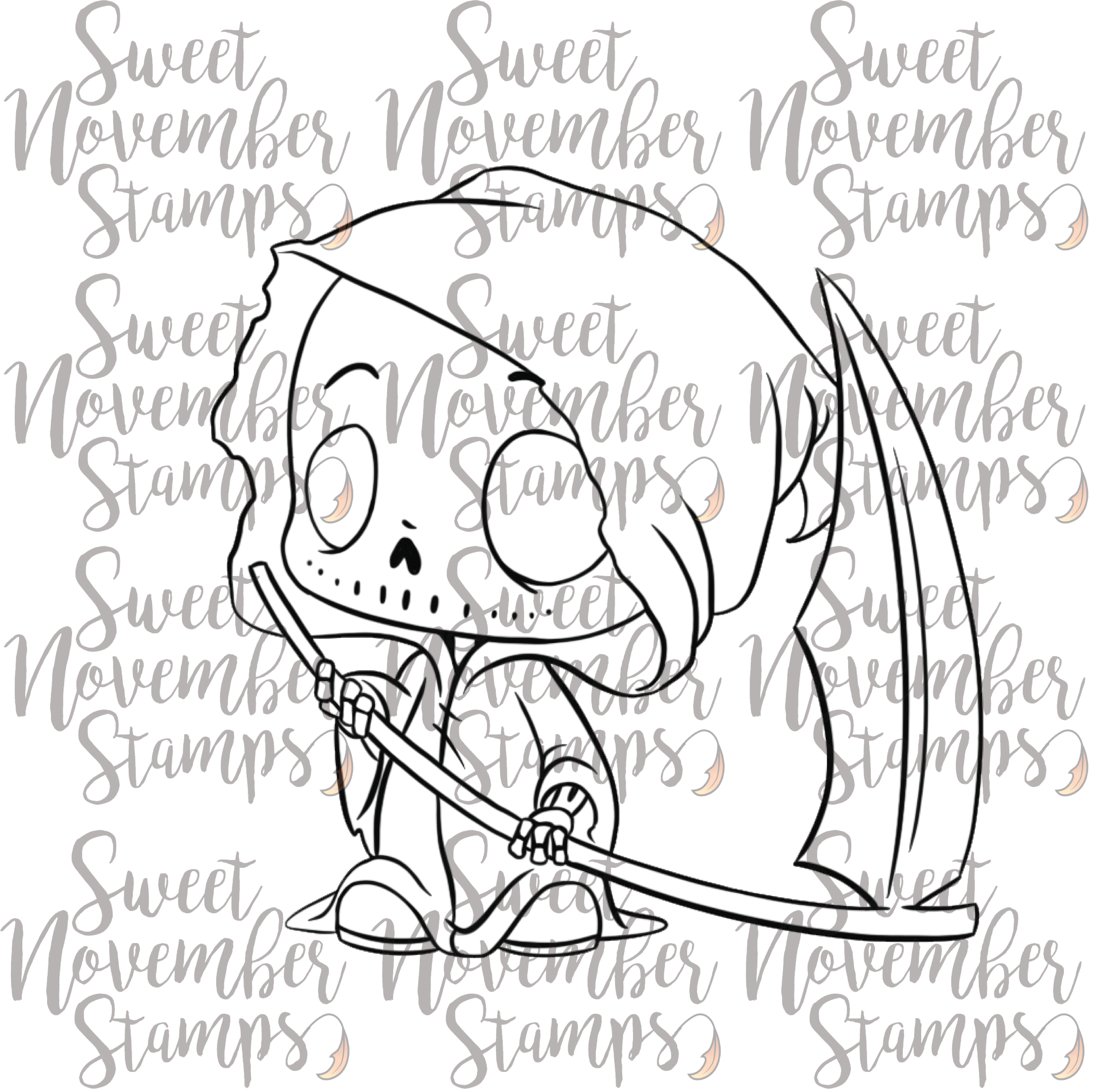 Digital Stamp - Li'l Grimmy Sweet