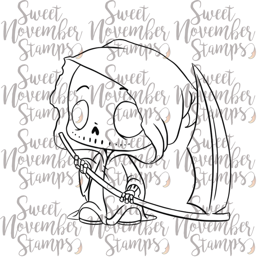 Digital Stamp - Li'l Grimmy Sweet
