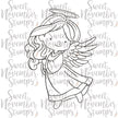 Digital Stamp - Little Christmas Angel