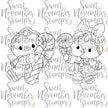 Digital Stamp - Gingies: Peppermint