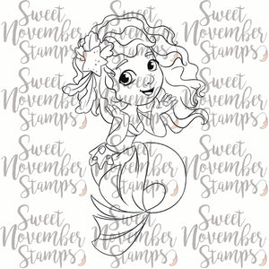 Digital Stamp - A Sea Full of Friends: Calliope