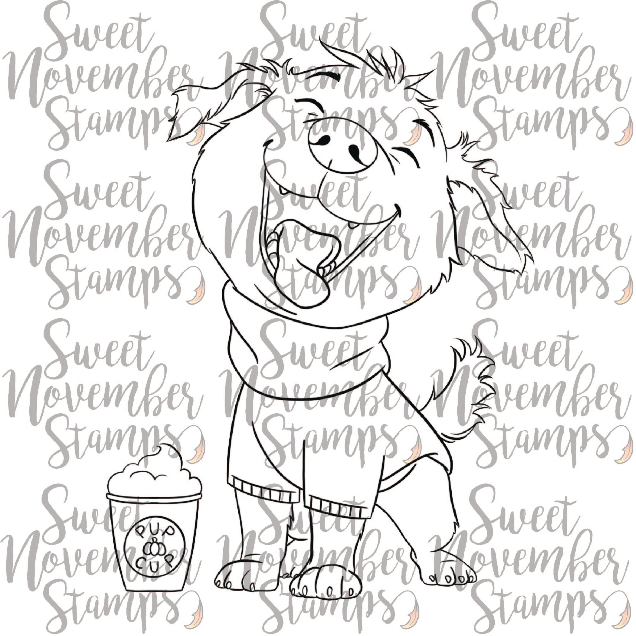 Digital Stamp - WCMD Fall Scrappy