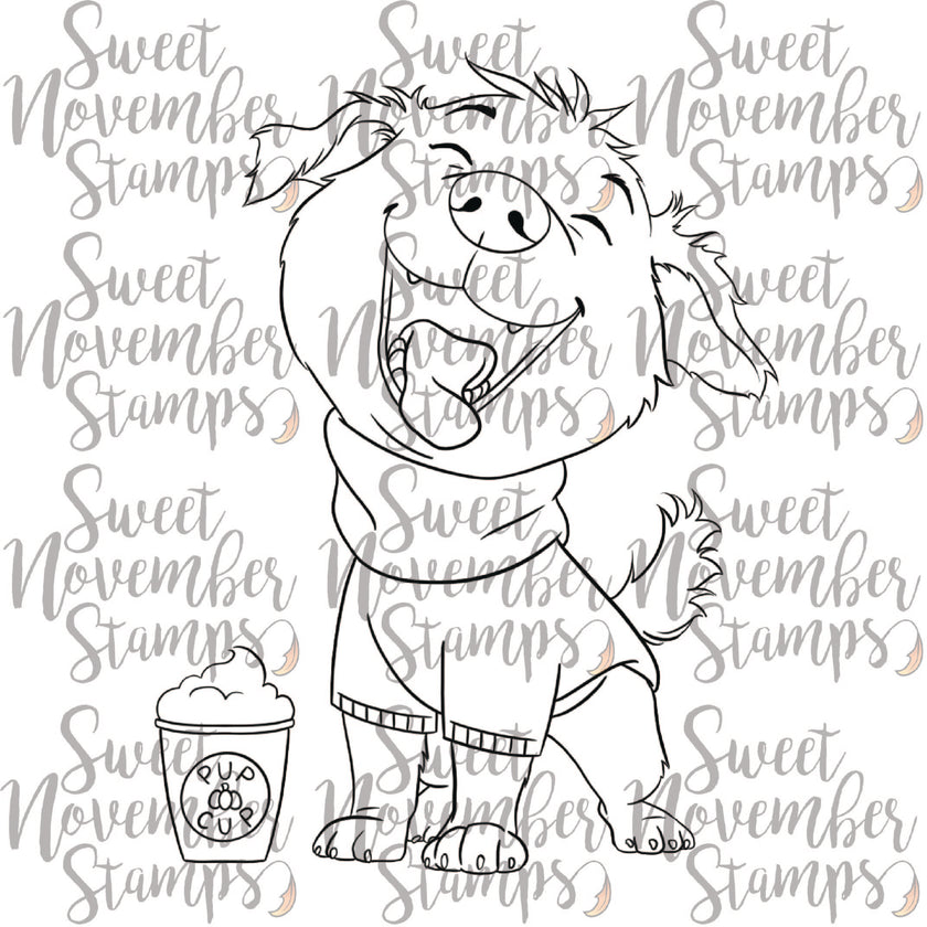 Digital Stamp - WCMD Fall Scrappy