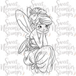 Digital Stamp - Faebruary Fairy: Nettlewisp