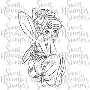 Digital Stamp - Faebruary Fairy: Nettlewisp