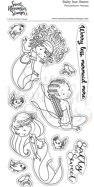 Clear Stamp Set - Salty but Sweet