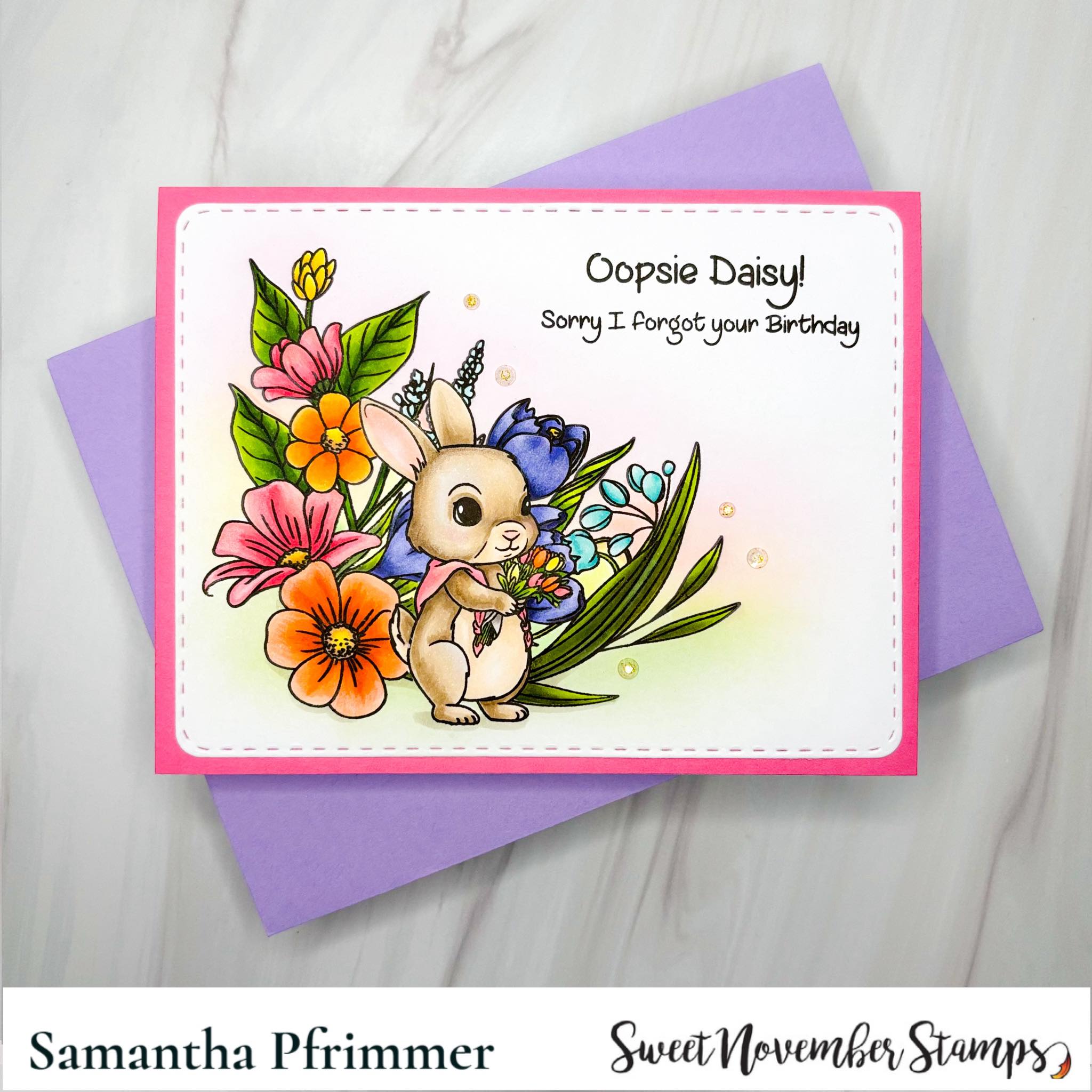 Clear Stamp Set - Spring Garden Critters