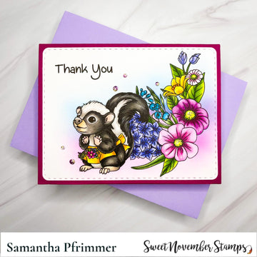 Clear Stamp Set - Enchanted Spring Flowers
