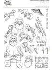 Clear Stamp Set - Santa Claus is Coming to Town