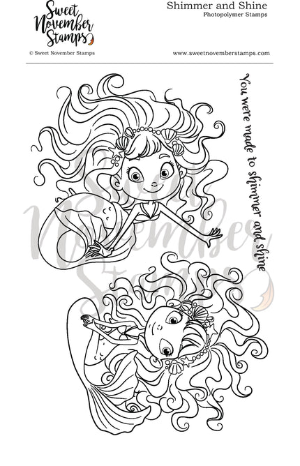 Clear Stamp Set - Shimmer and Shine