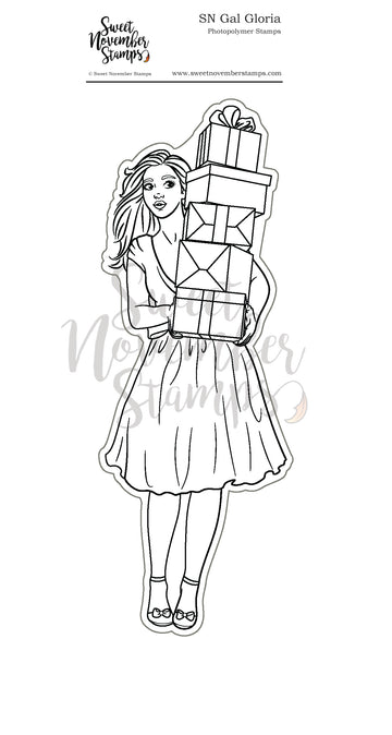 Clear Stamp Set - SN Gal Gloria