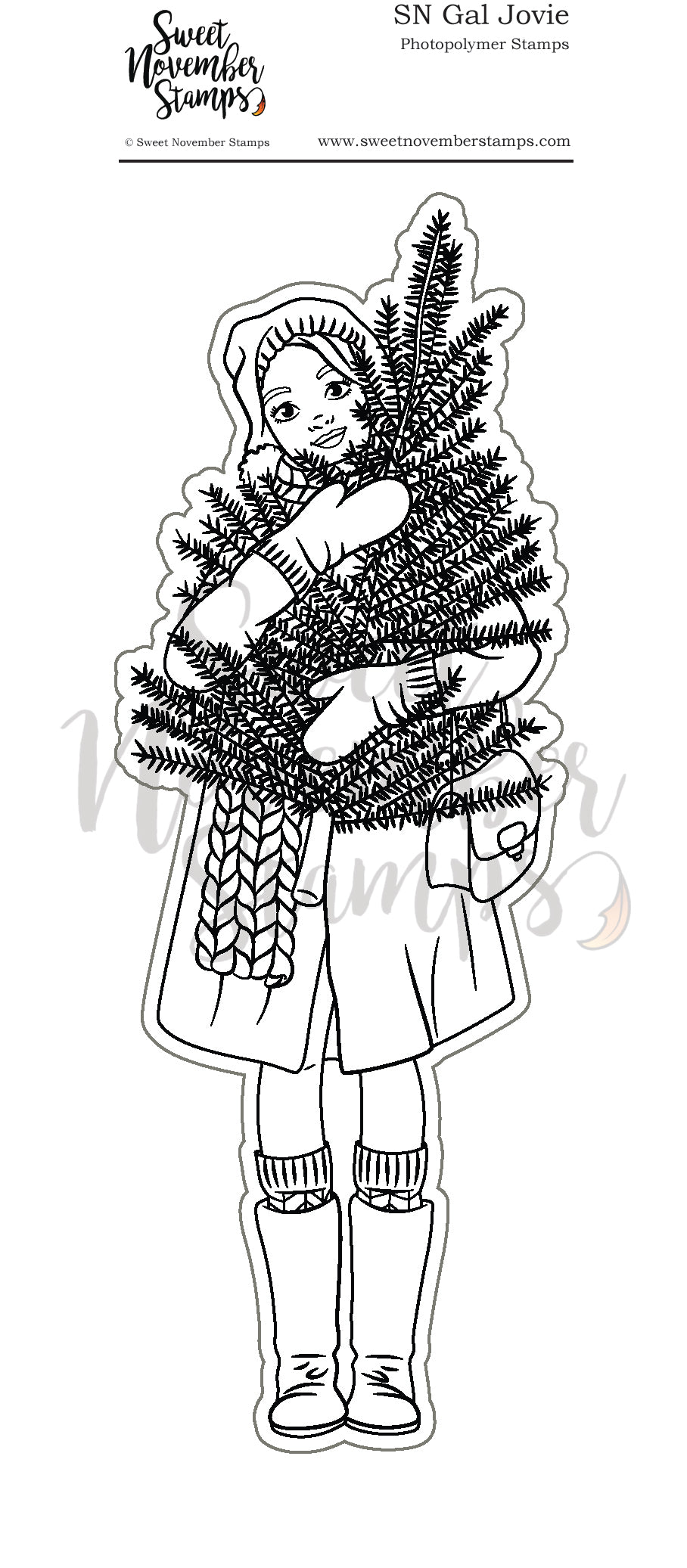 Clear Stamp Set - SN Gal Jovie