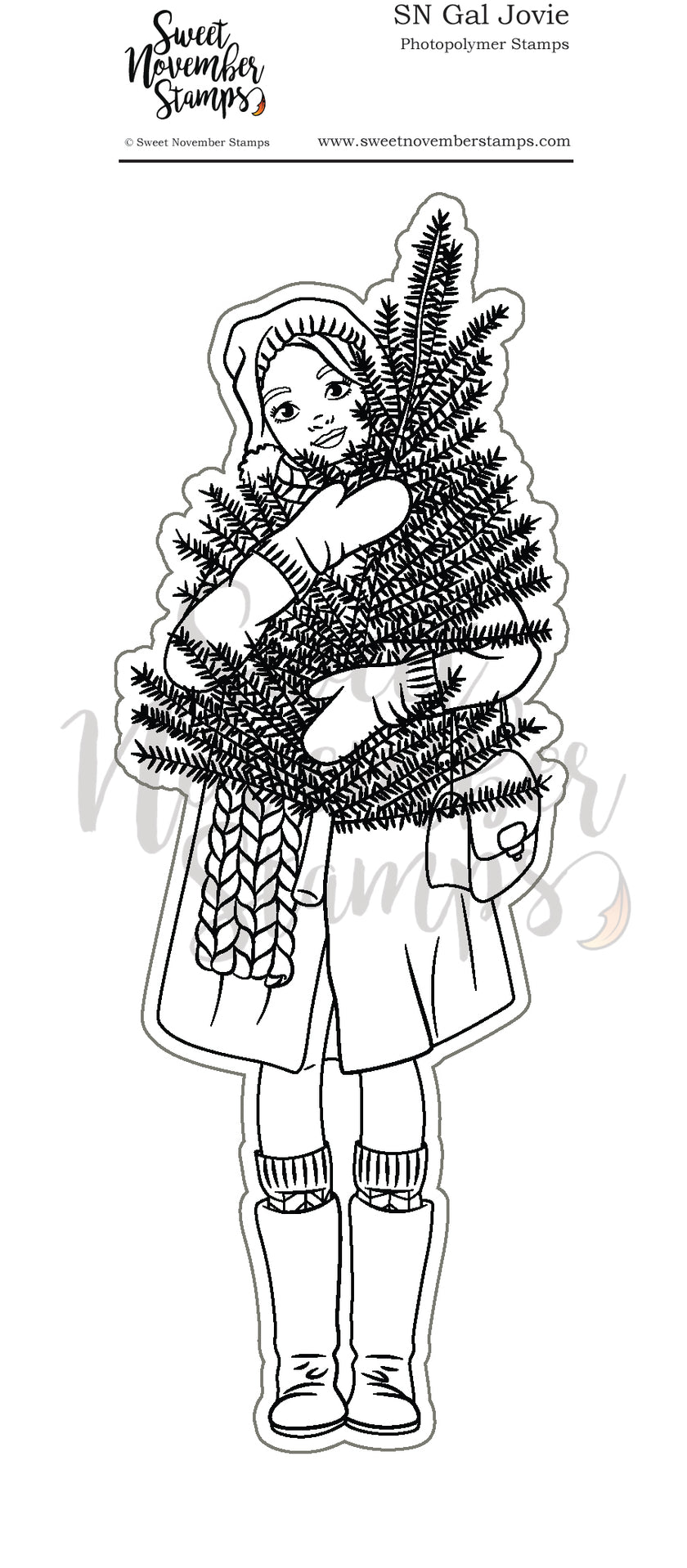 Clear Stamp Set - SN Gal Jovie