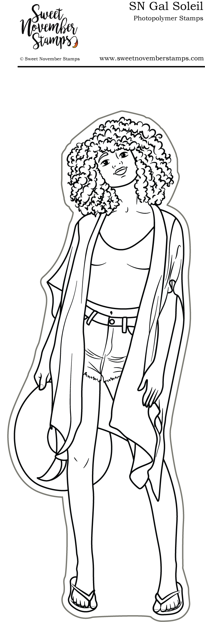 Clear Stamp Set - SN Gal Soleil