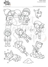 Load image into Gallery viewer, Clear Stamp Set - Snow Days
