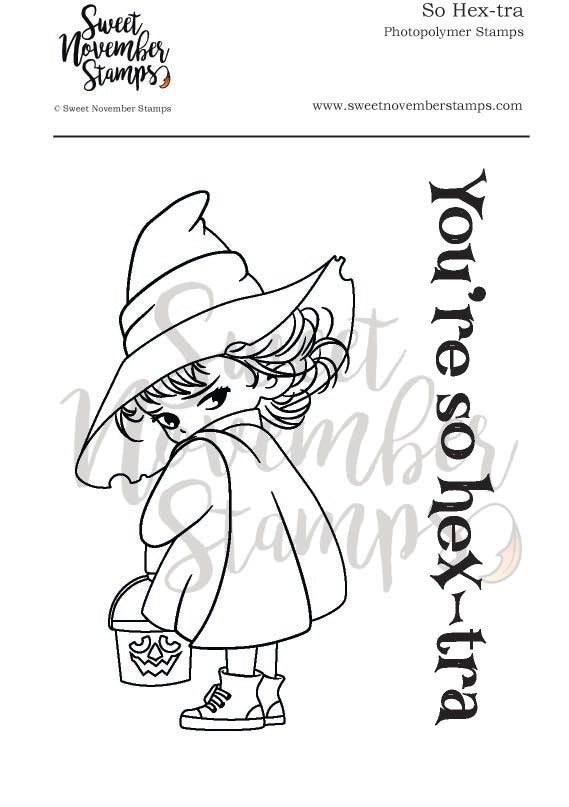 Clear Stamp Set - So Hex-tra