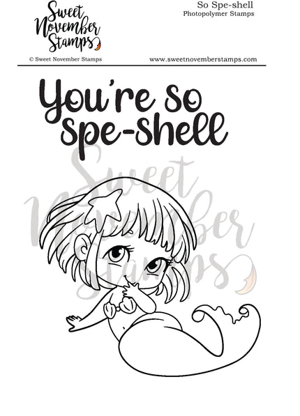 Clear Stamp Set - So Spe-shell