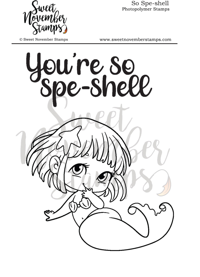 Clear Stamp Set - So Spe-shell