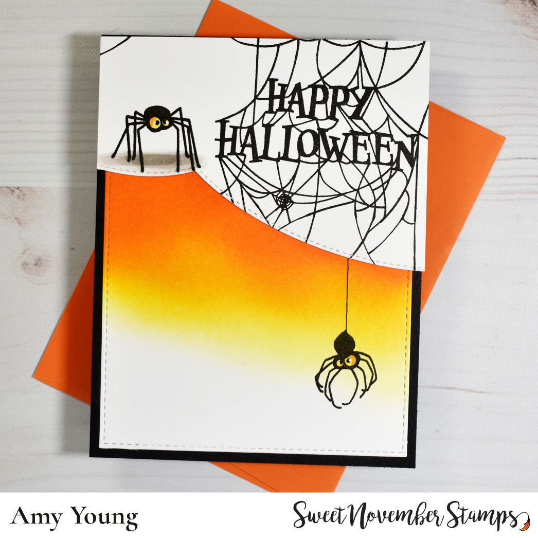 Clear Stamp Set - Spider Salutations