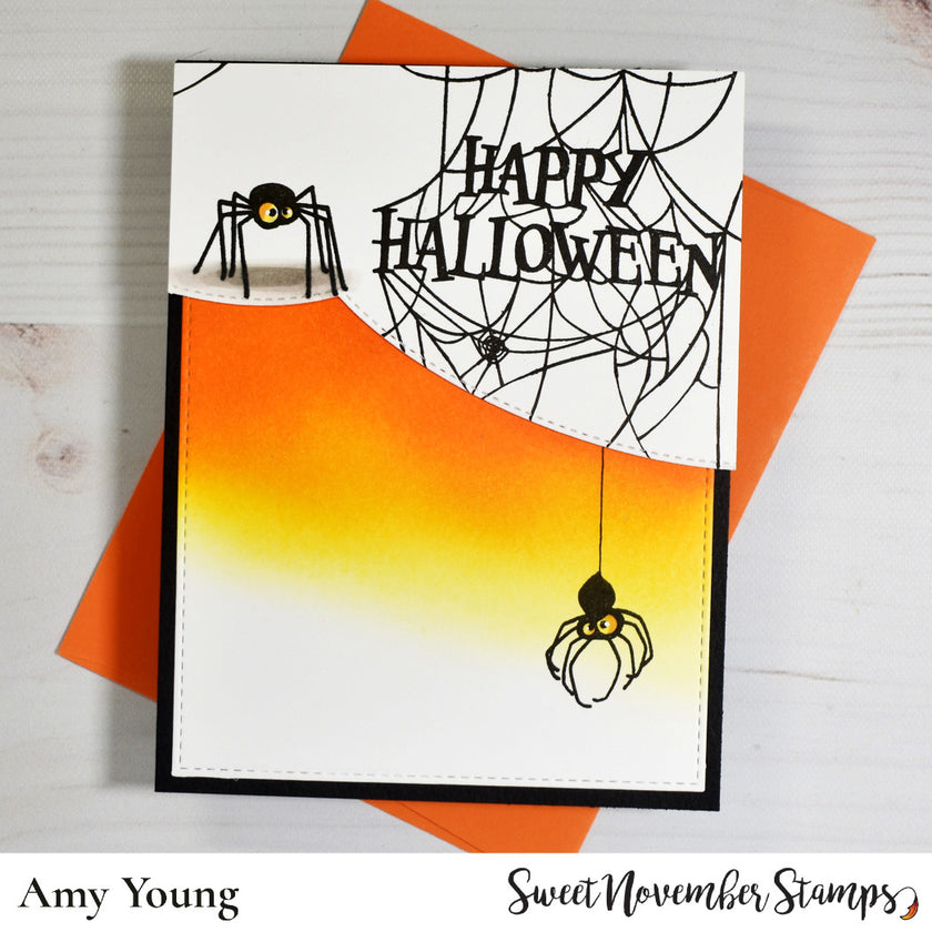 Clear Stamp Set - Spider Salutations