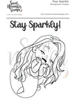 Clear Stamp Set - Stay Sparkly