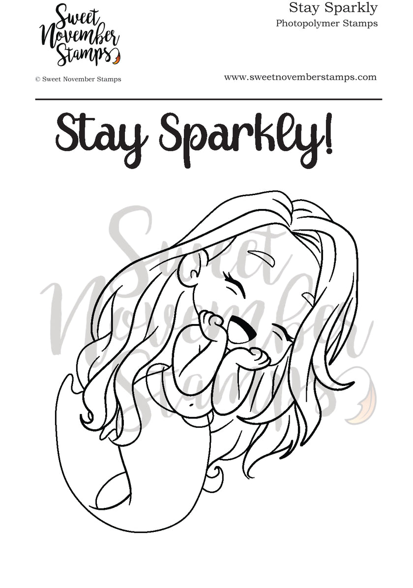 Clear Stamp Set - Stay Sparkly