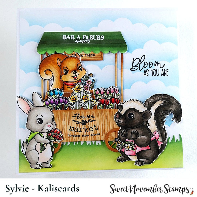 Clear Stamp Set - Spring Garden Critters