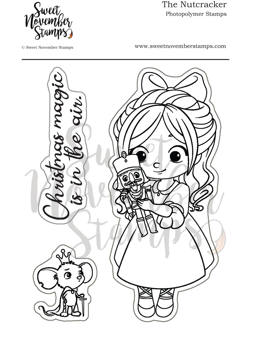 Clear Stamp Set - The Nutcracker