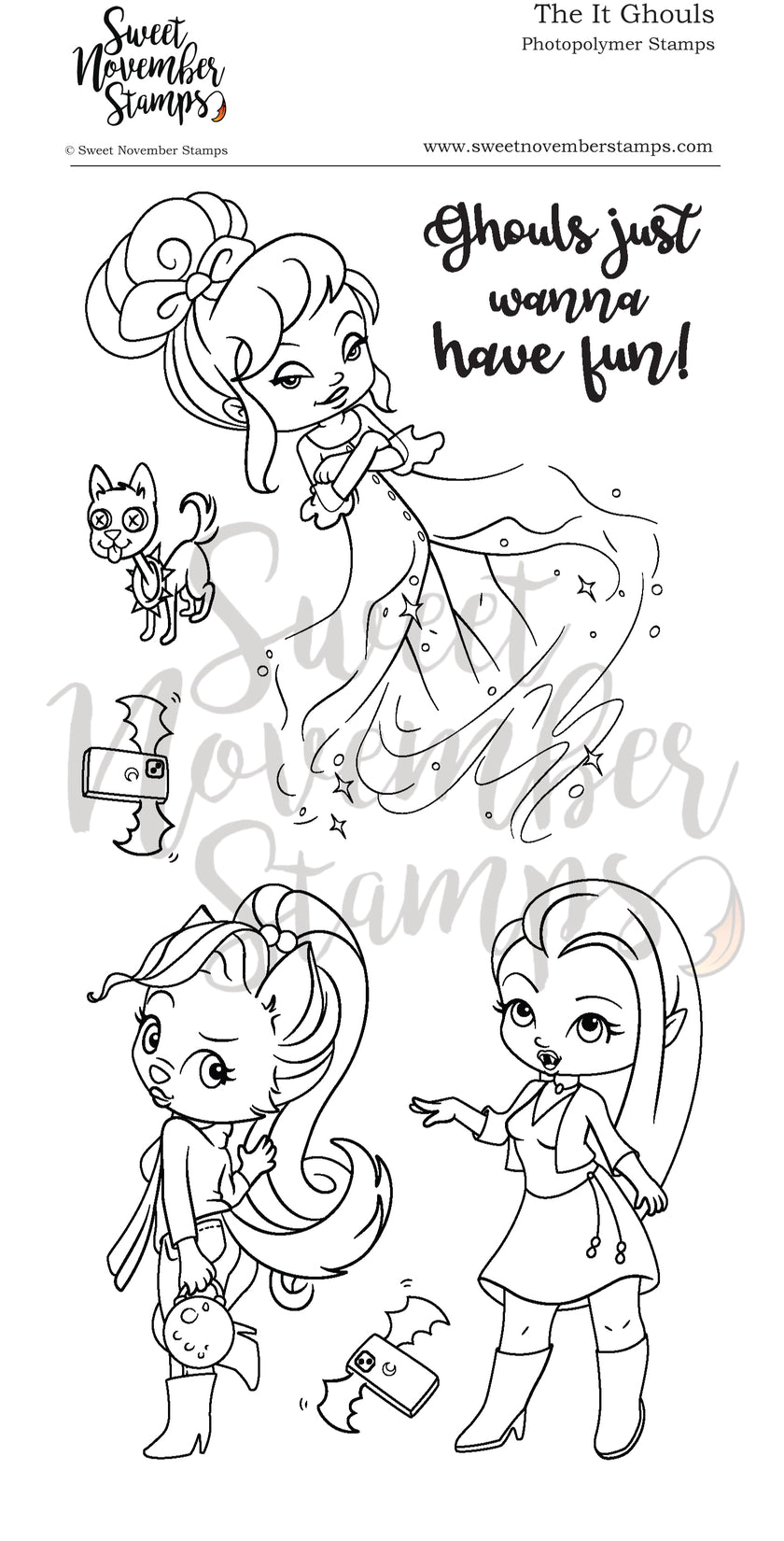 Clear Stamp Set - The It Ghouls