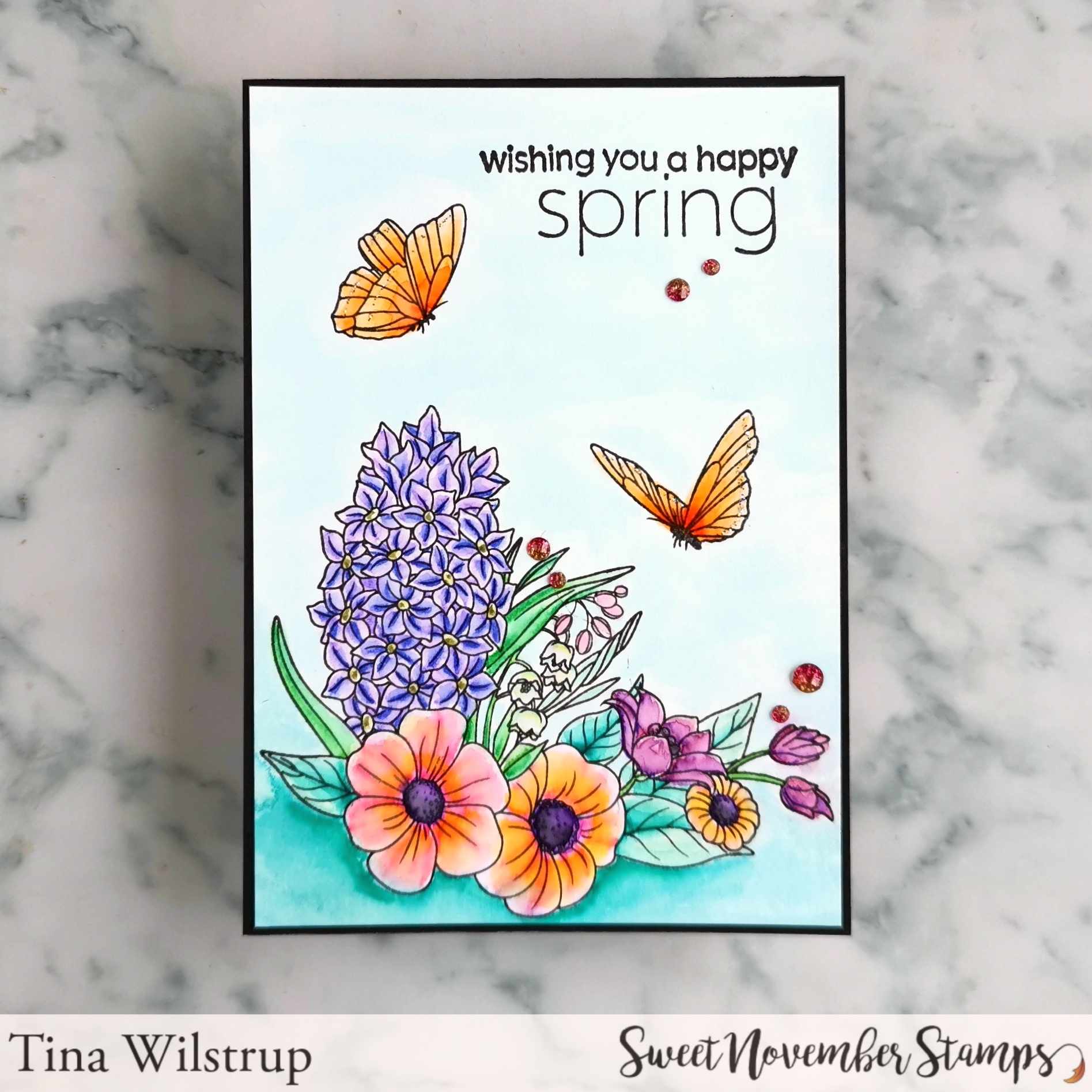Clear Stamp Set - Enchanted Spring Flowers