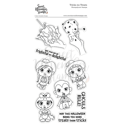 Clear Stamp Set - Tricks no Treats