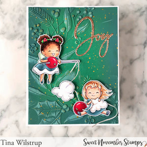 Digital Stamp - Fairwee: Tree Trimmers Jilly and Daphne