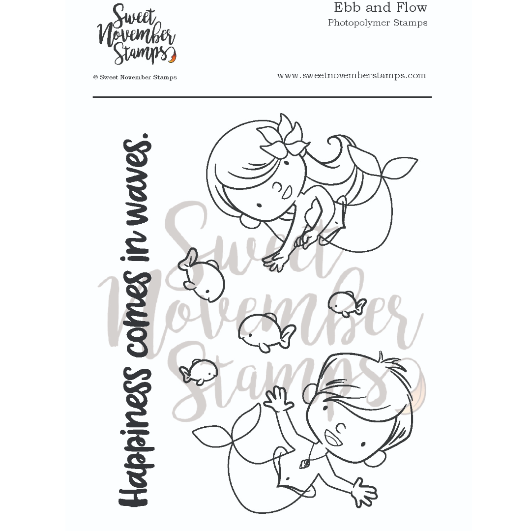 Clear Stamp Set - Ebb and Flow