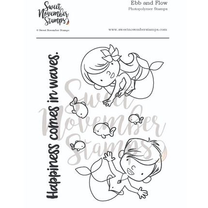 Clear Stamp Set - Ebb and Flow