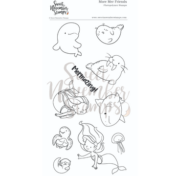 Clear Stamp Set - More Mer Friends