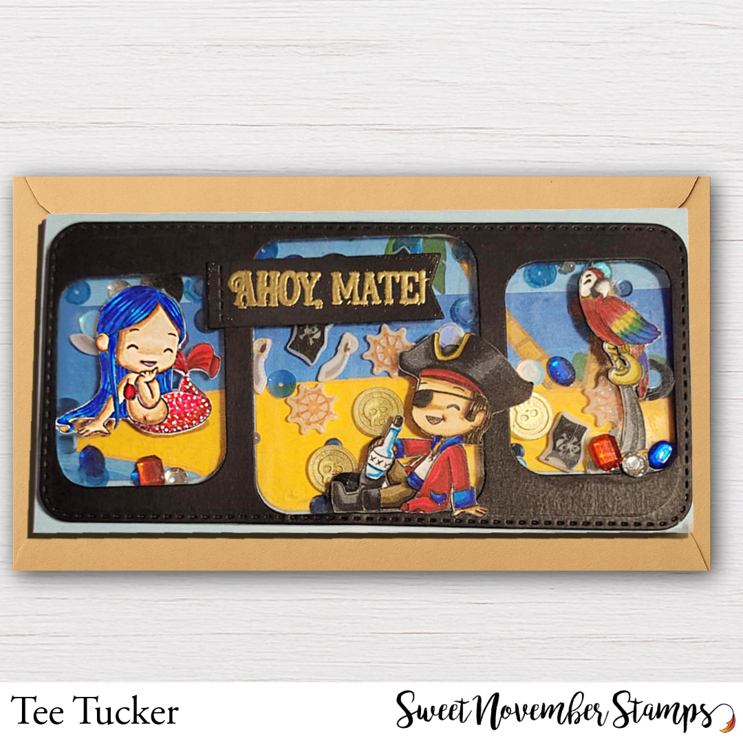 Clear Stamp Set - Background Builder: Yo Ho Ho