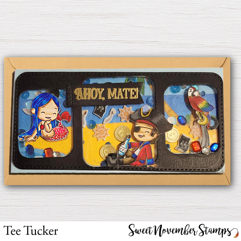 Clear Stamp Set - Background Builder: Yo Ho Ho