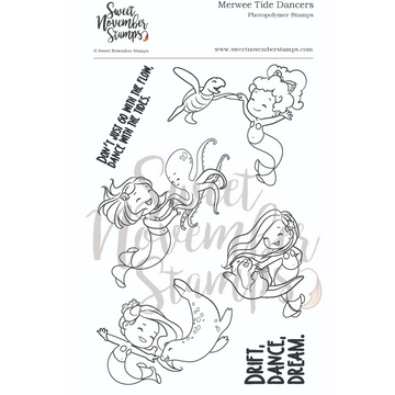 Clear Stamp Set - Merwee Tide Dancers