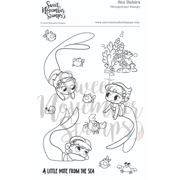 Clear Stamp Set - Sea Babies