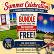 Digital Stamp - Summer Celebrations: LIMITED TIME BUNDLE DEAL