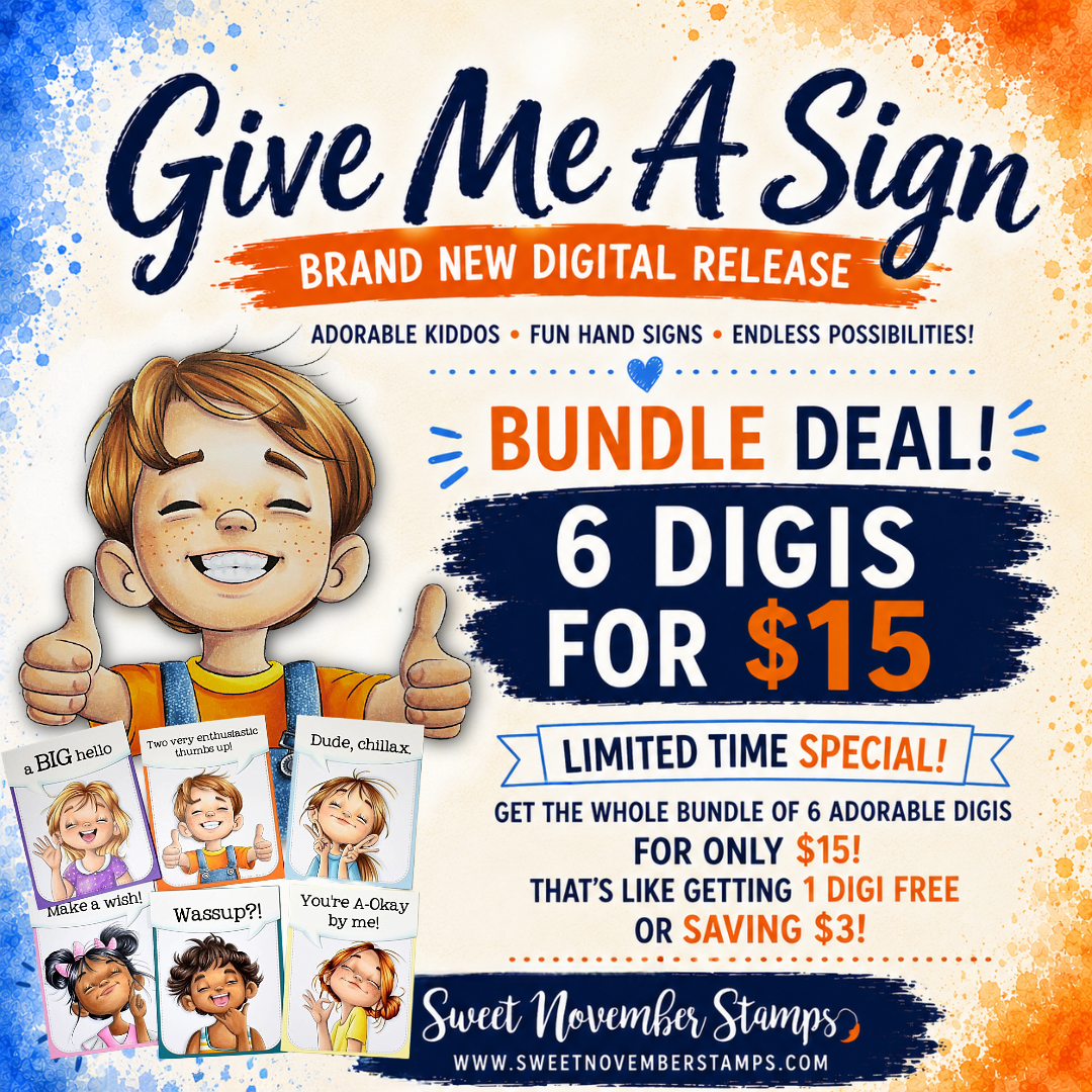 Digital Stamp - Give Me A Sign: Bundle Special