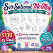 Digital Stamp -2026 Sea-Sational Mermay clear stamp bundle: DIGITAL EDITION