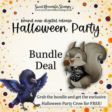 Digital Stamp - Halloween Party: Bundle