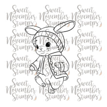 Load image into Gallery viewer, Digital Stamp - Cozy Fall Critters: Riley Rabbit
