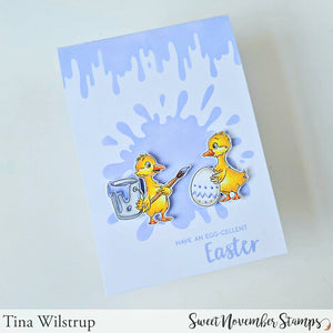 Digital Stamp - Prepping for Easter: Ducks