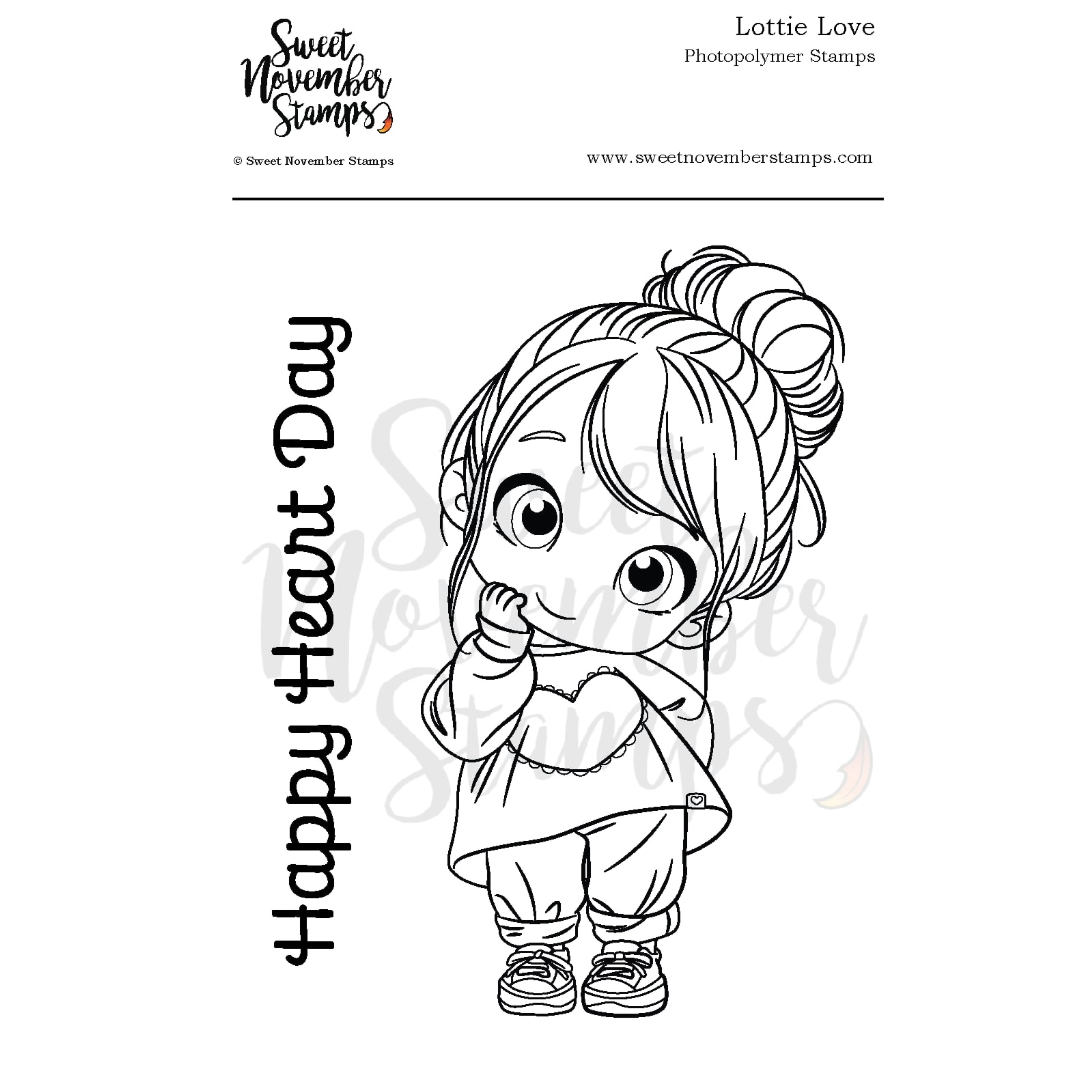 Clear Stamp Set - Lottie Love