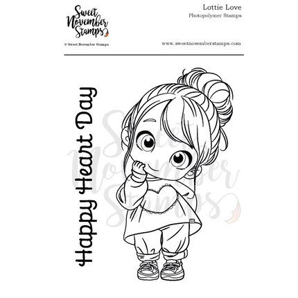 Clear Stamp Set - Lottie Love