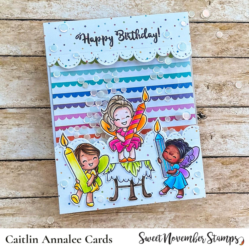 Clear Stamp Set - Fairwee Happy Birthday