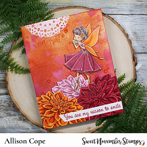 Digital Stamp - Flight of the Fairies: Lavinia